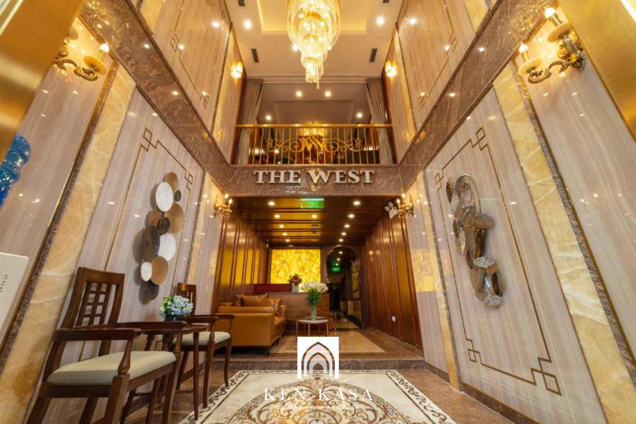 Mẫu khách sạn tân cổ điển The west hotel spa